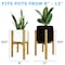 Blue Donuts Indoor Plant Stand, Adjustable Plant Stand 8 In to 12 In, Wood, Small BD3927343 - alternate 2